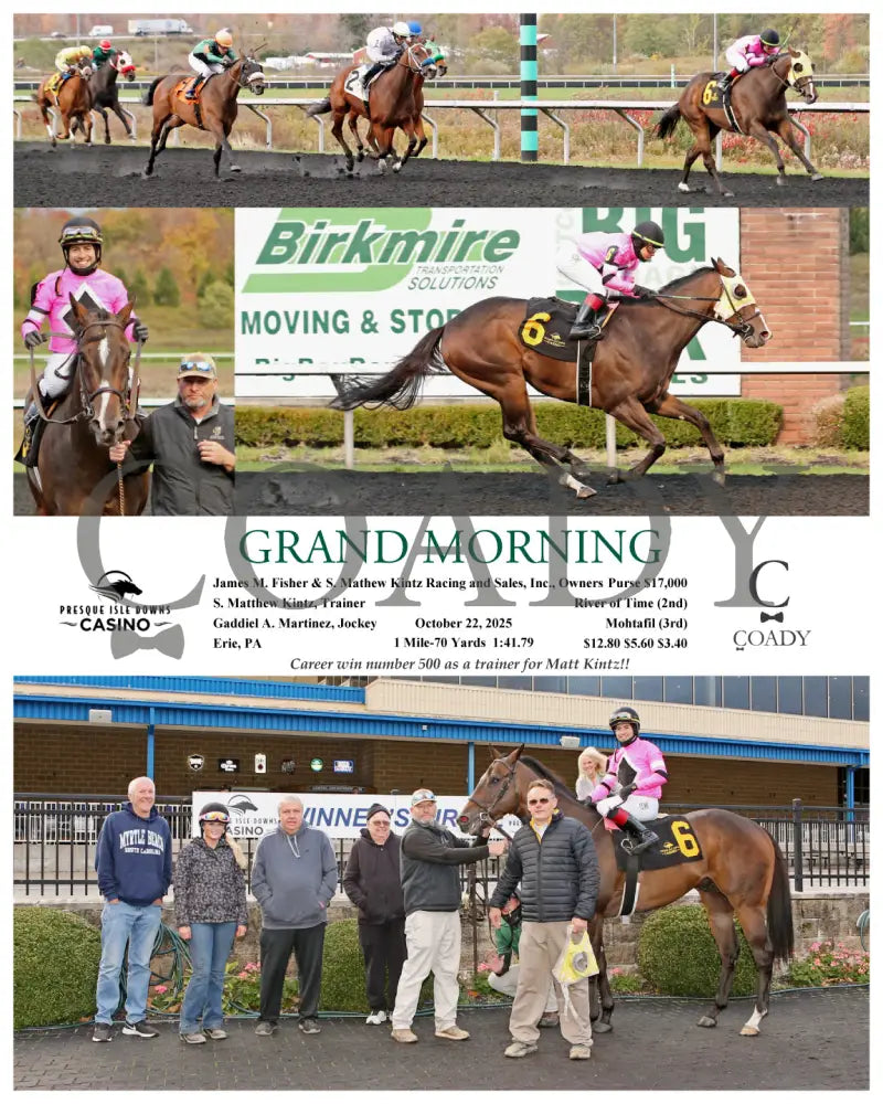 GRAND MORNING - 10-22-25 - R05 - PID Presque Isle Downs