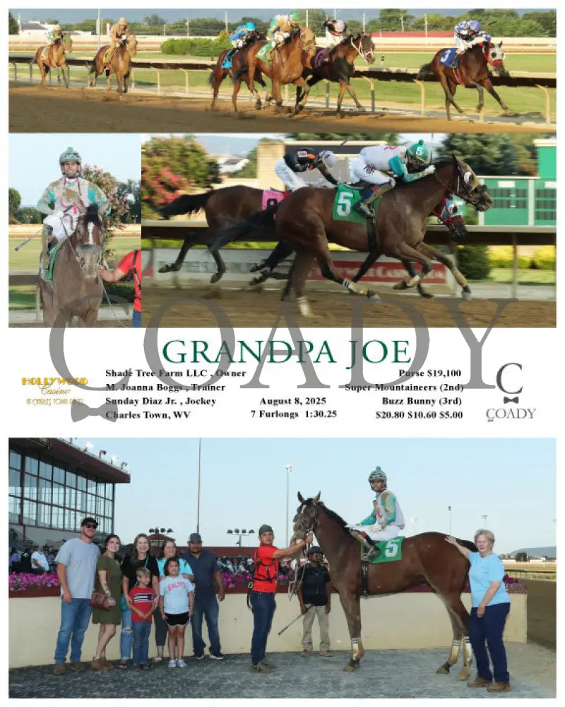 GRANDPA JOE - 08-08-25 - R01 - CT Hollywood Casino at Charles Town Races