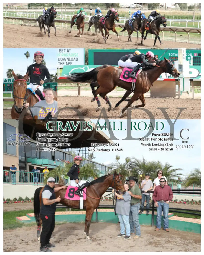 Graves Mill Road - 02-27-24 R05 Tup Turf Paradise
