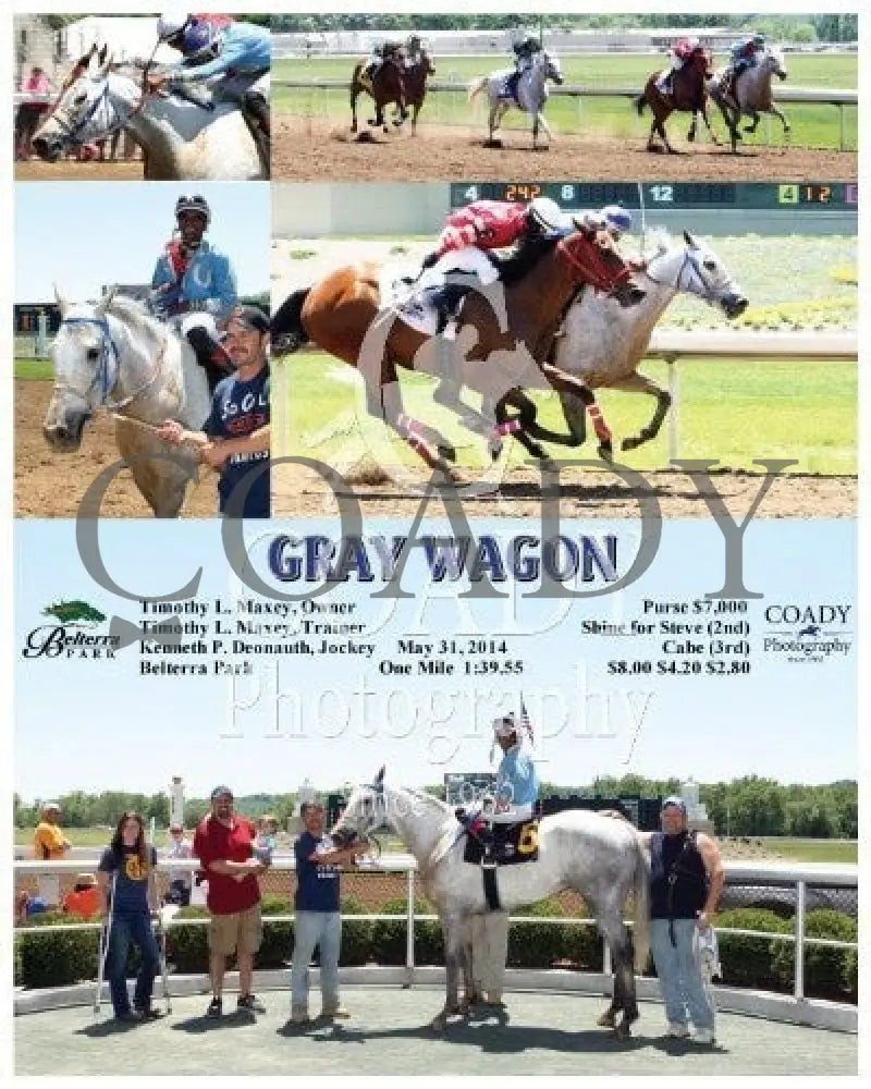 Gray Wagon - 053114 Race 01 Btp Belterra Park