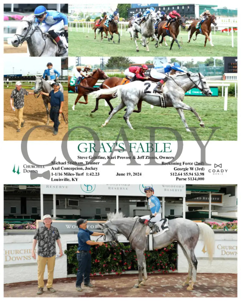 Gray’s Fable - 06-19-24 R08 Cd Churchill Downs