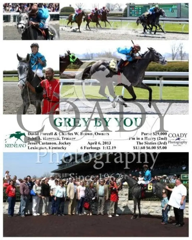 Grey By You - 040613 Race 02 Kee Keeneland