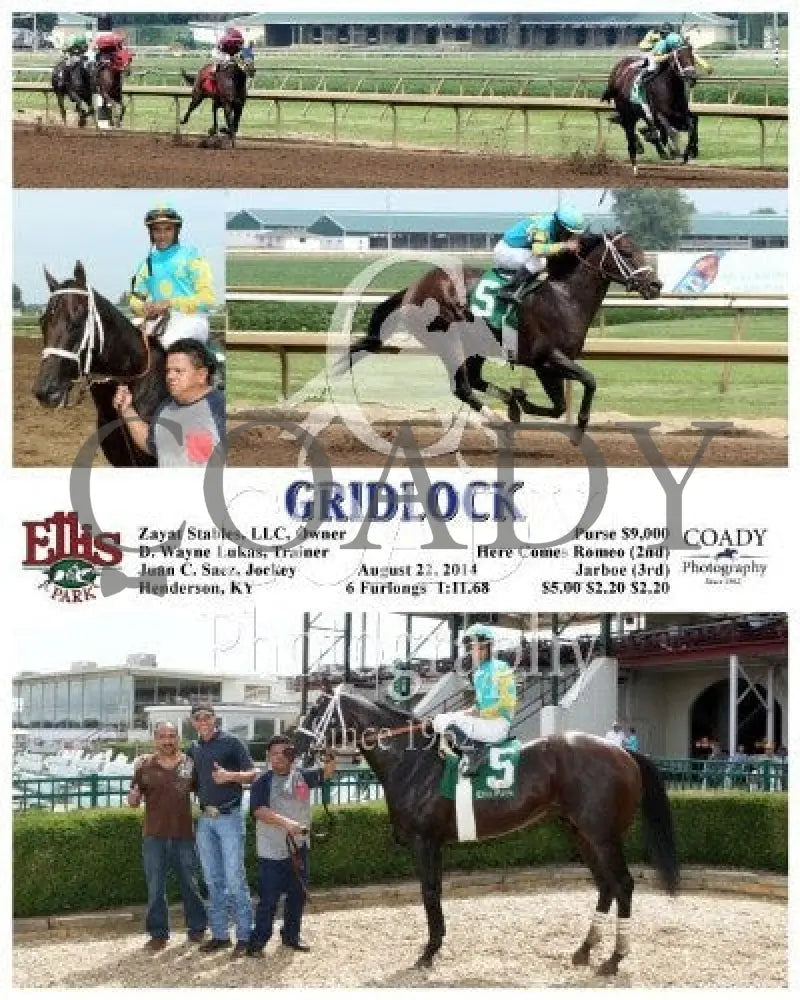 Gridlock - 082214 Race 04 Elp Ellis Park