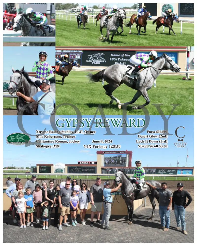 Gypsy Reward - 06-09-24 R06 Cby Canterbury Park