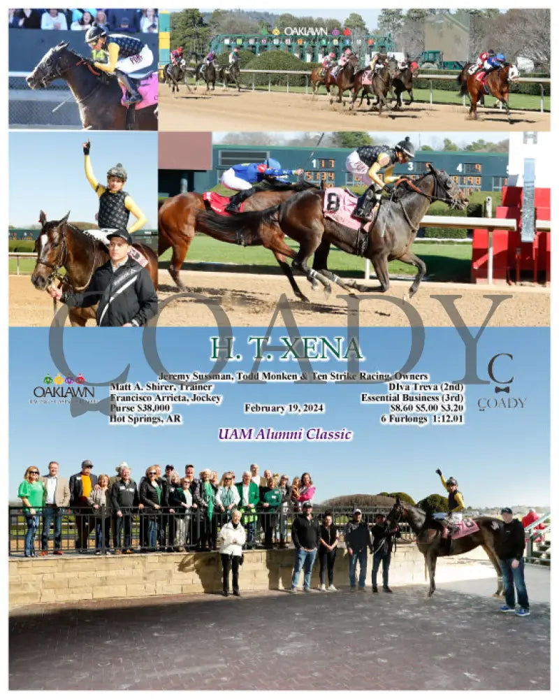 H. T. Xena - 02-19-24 R05 Op Oaklawn Park