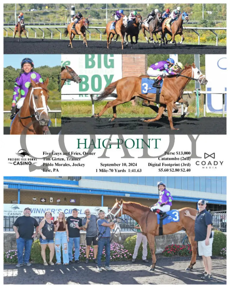 Haig Point - 09-10-24 R05 Pid Presque Isle Downs