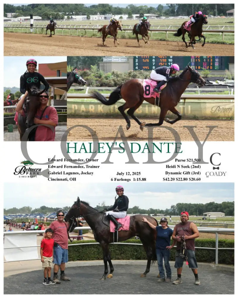 HALEY’S DANTE - 071225 - Race 07 - BTP Indiana Grand