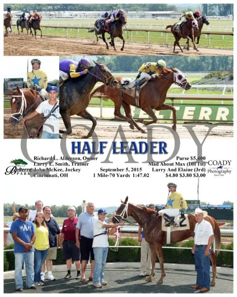 Half Leader - 090515 Race 02 Btp Belterra Park