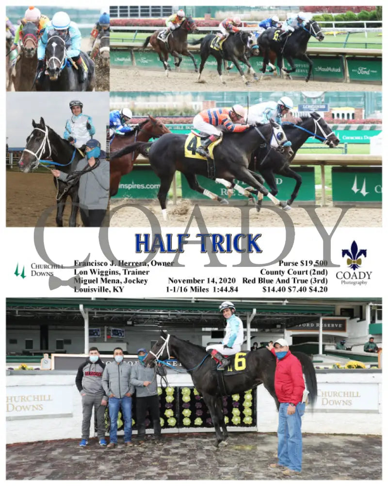 Half Trick - 11-14-20 R05 Cd Churchill Downs