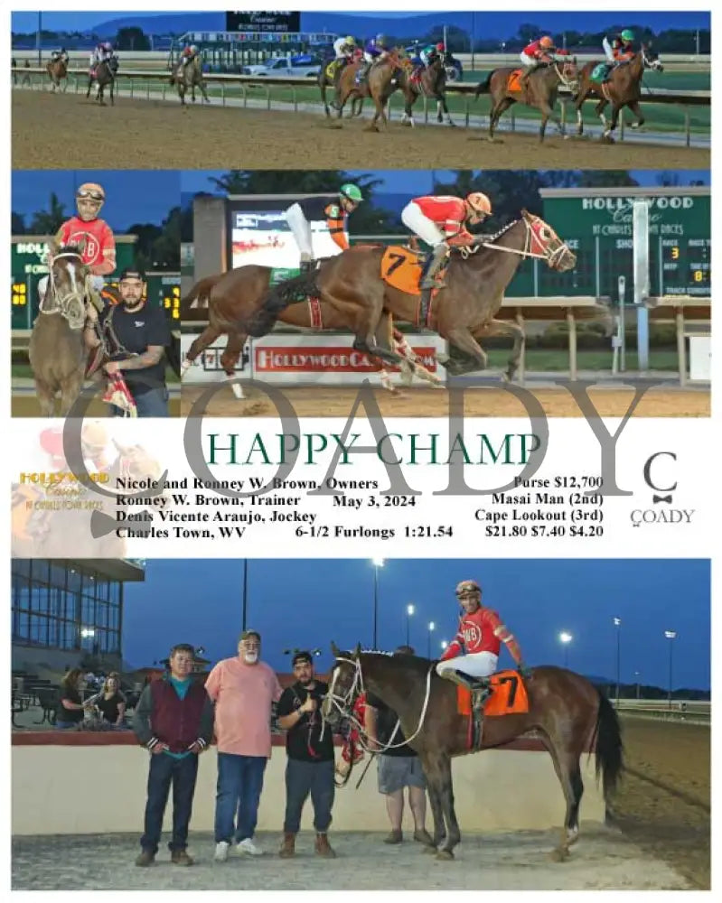 Happy Champ - 05-03-24 R03 Ct Hollywood Casino At Charles Town Races