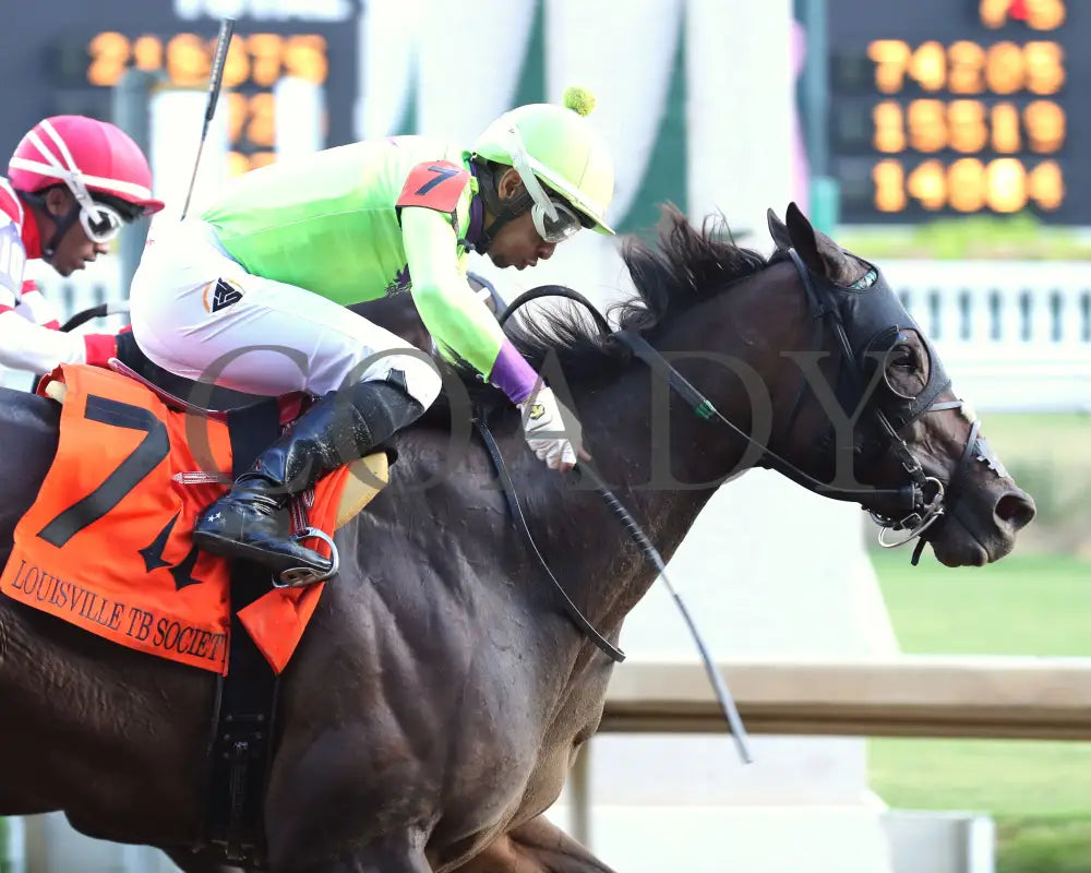 Happy Is A Choice - 091424 Race 09 Cd The Louisville Thoroughbred Society Tight Finish 01 Churchill