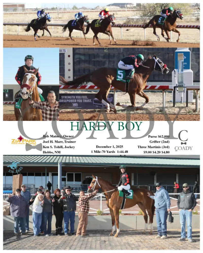 HARDY BOY - 12-01-25 - R06 - ZIA - Coady Media - Kurtis Coady Photography