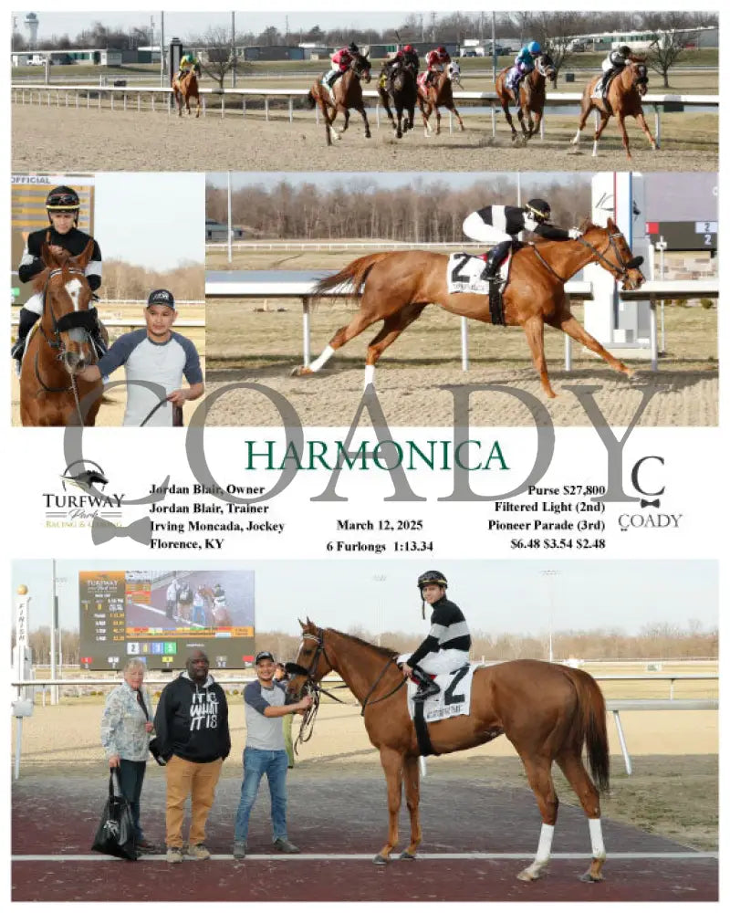 HARMONICA - 031225 - Race 01 - TP Turfway Park