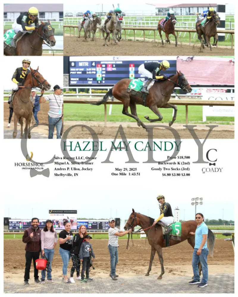 HAZEL MY CANDY - 05-29-25 - R04 - IND Indiana Grand