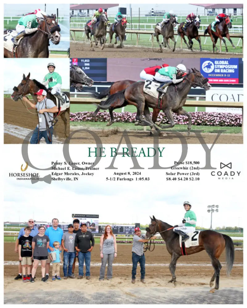 He B Ready - 08-08-24 R06 Ind Indiana Grand