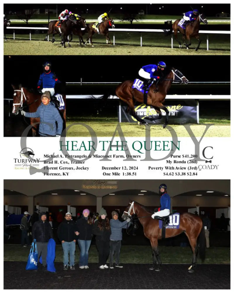 Hear The Queen - 12-12-24 R03 Tp Turfway Park