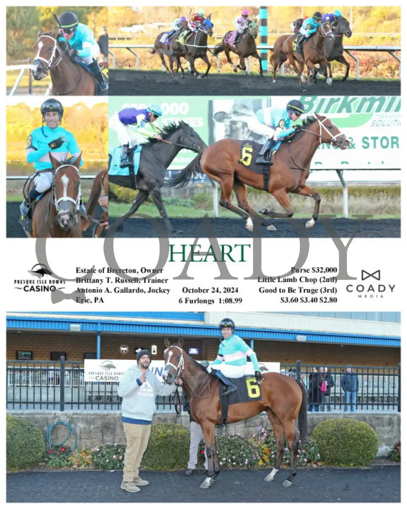 Heart - 10-24-24 R07 Pid Presque Isle Downs