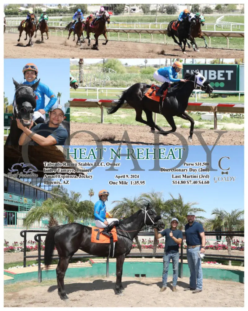 Heat N Reheat - 04 - 09 - 24 R03 Tup Turf Paradise