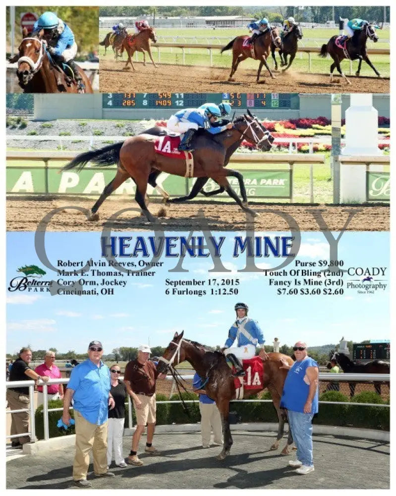 Heavenly Mine - 091715 - Race 02 - BTP - Coady Media - Kurtis Coady Photography