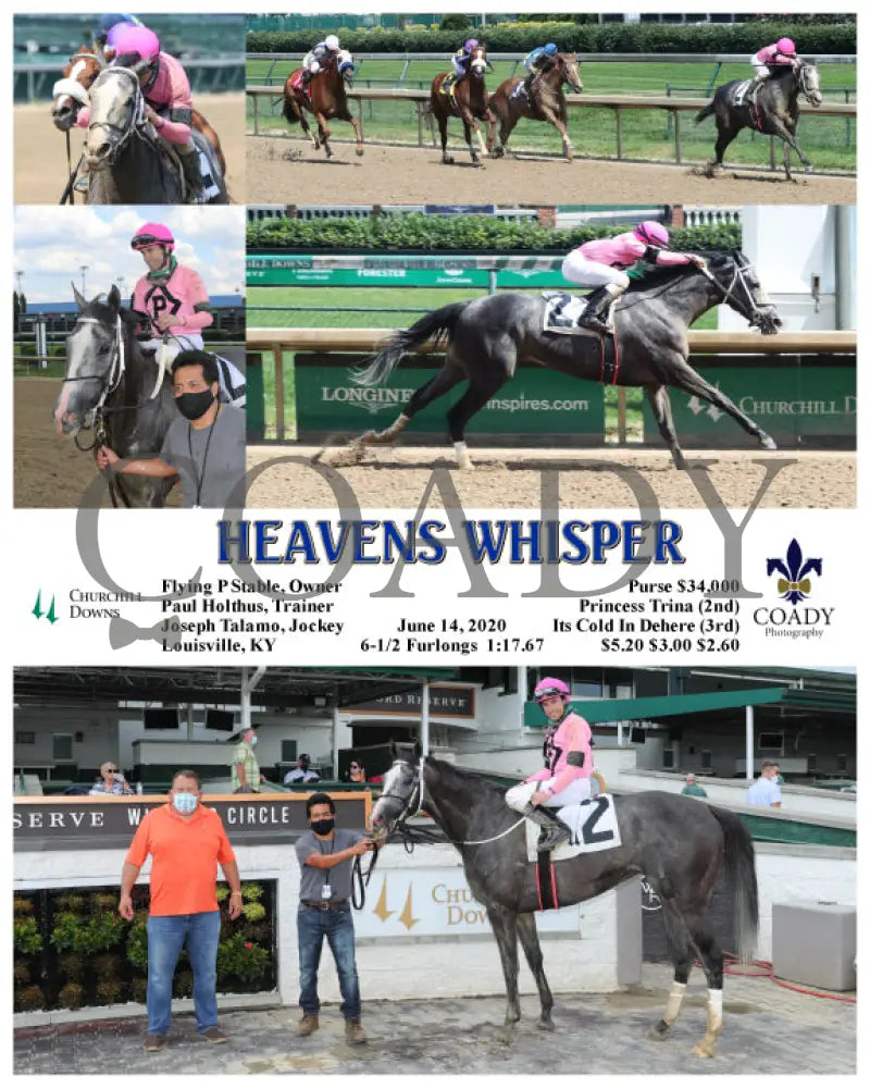 Heavens Whisper - 06-14-20 R07 Cd Churchill Downs