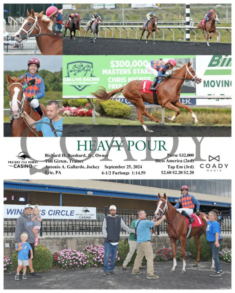Heavy Pour - 09-25-24 R07 Pid Presque Isle Downs
