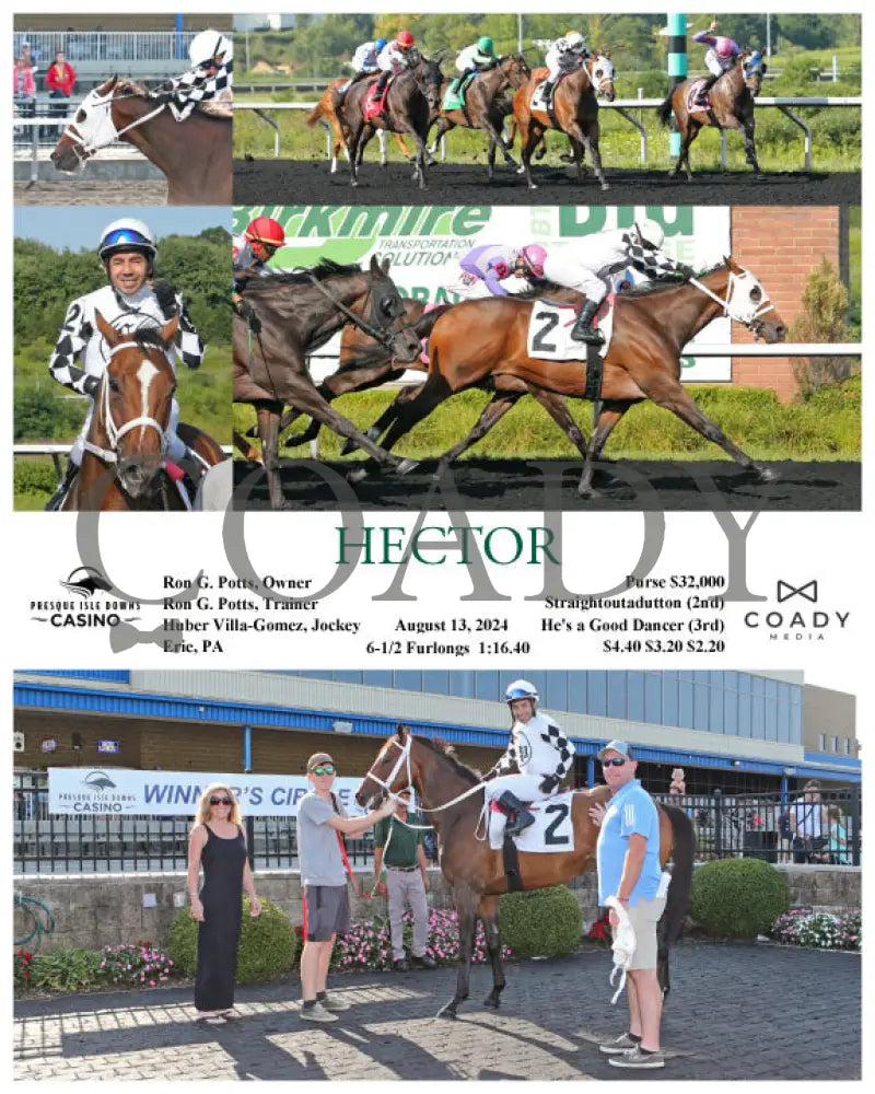 Hector - 08-13-24 R06 Pid Presque Isle Downs