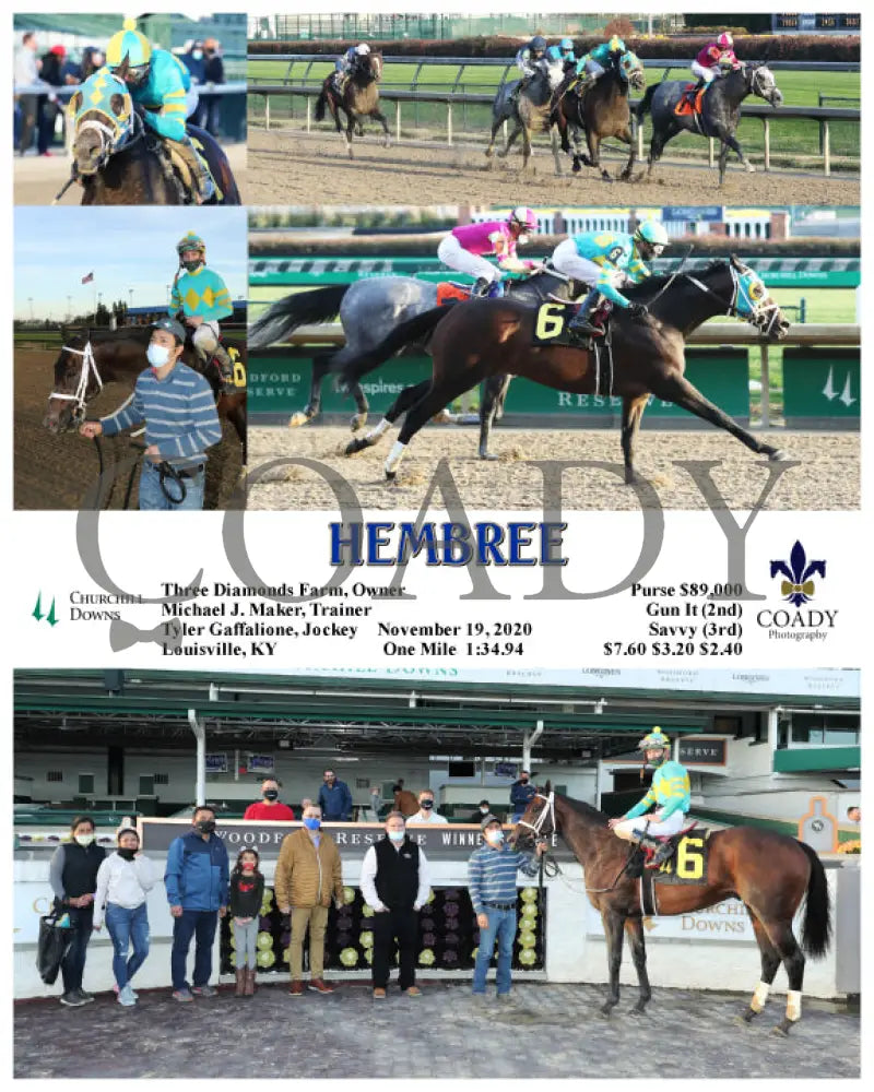 Hembree - 11-19-20 R08 Cd Churchill Downs