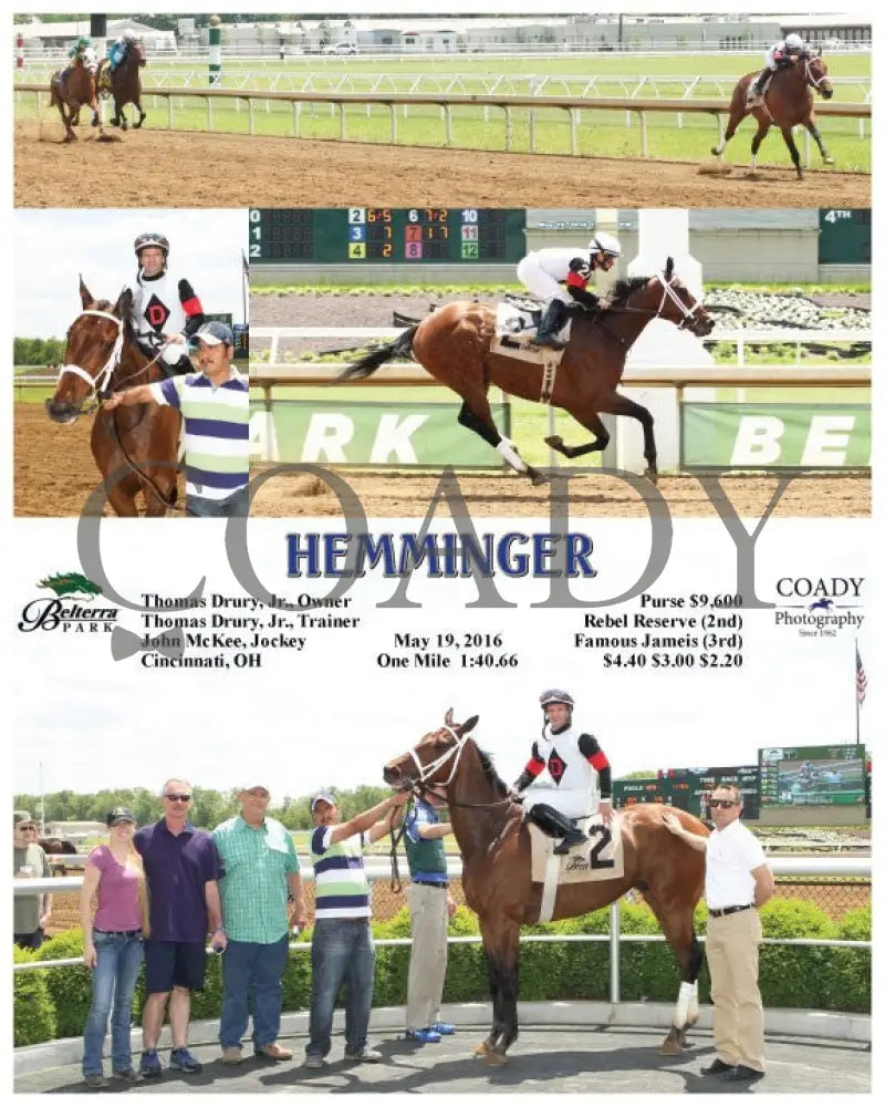 Hemminger - 051916 Race 01 Btp Belterra Park