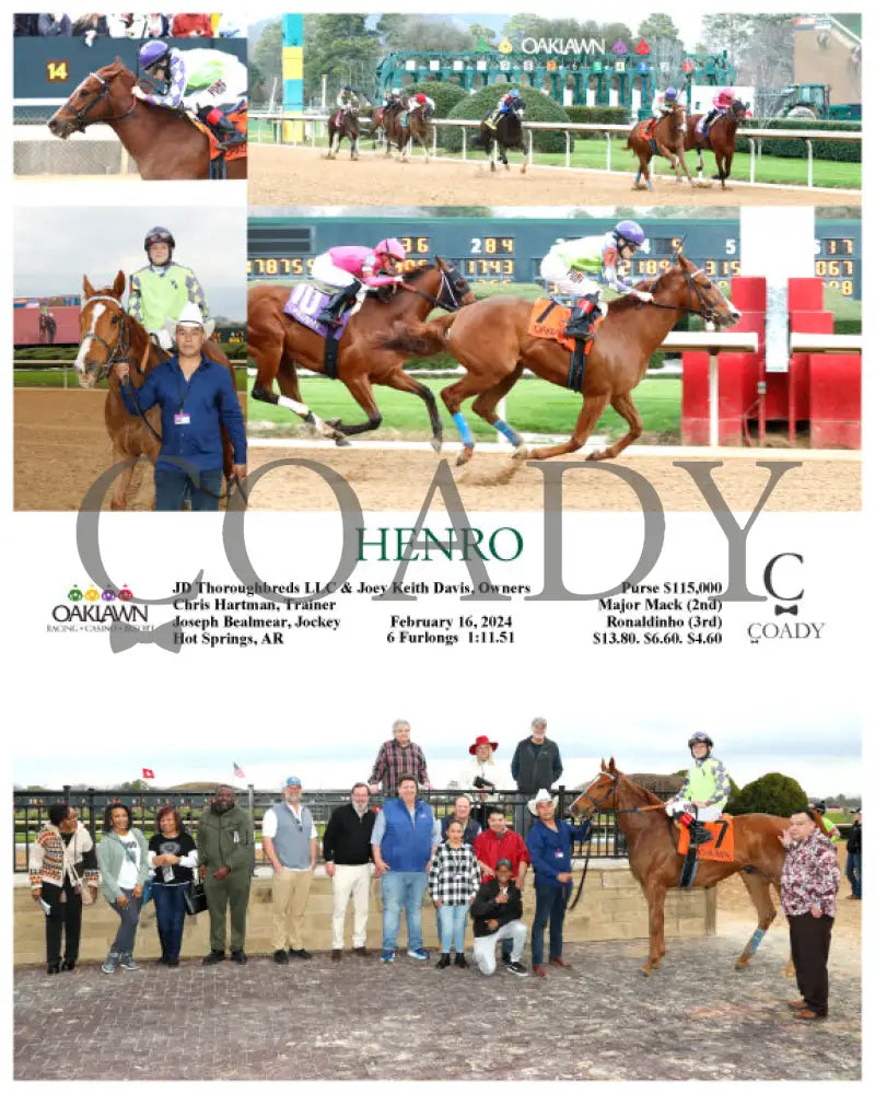 Henro - 02-16-24 R07 Op Oaklawn Park