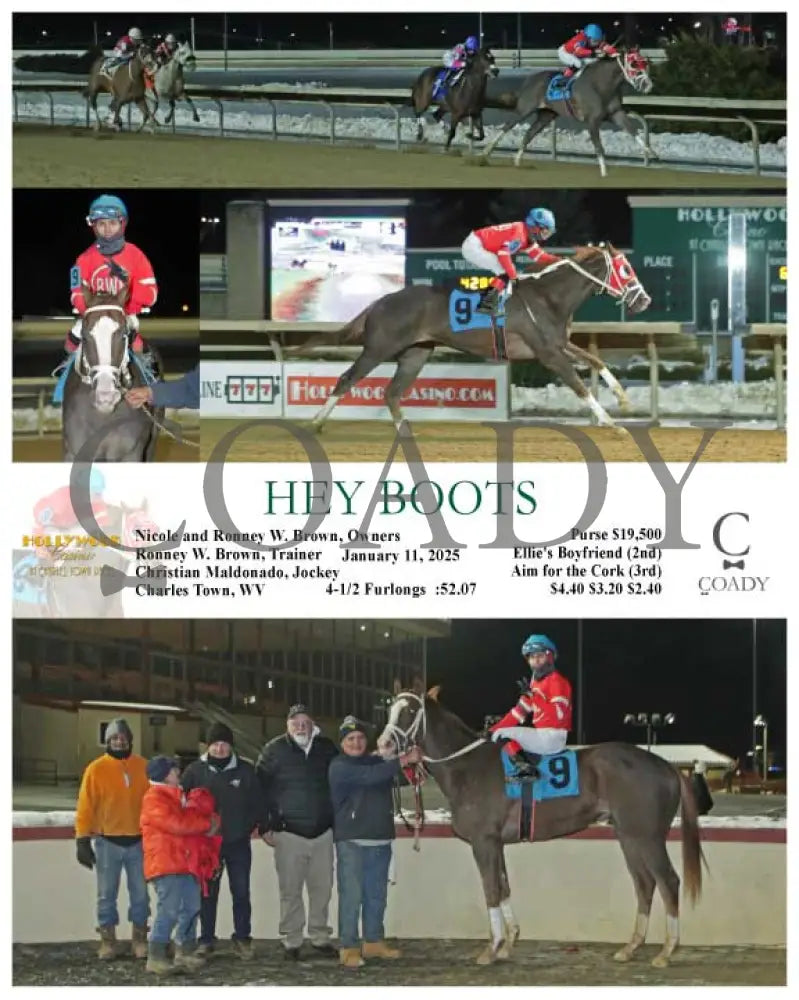 Hey Boots - 01-11-25 R06 Ct Hollywood Casino At Charles Town Races