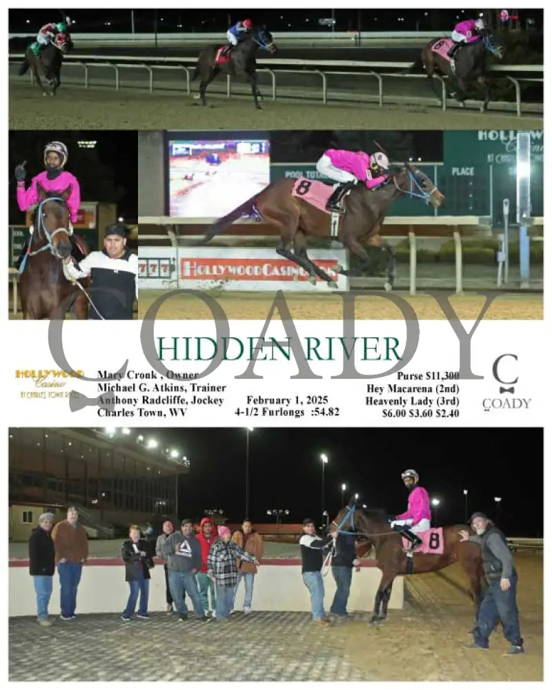 Hidden River - 02-01-25 R01 Ct Hollywood Casino At Charles Town Races