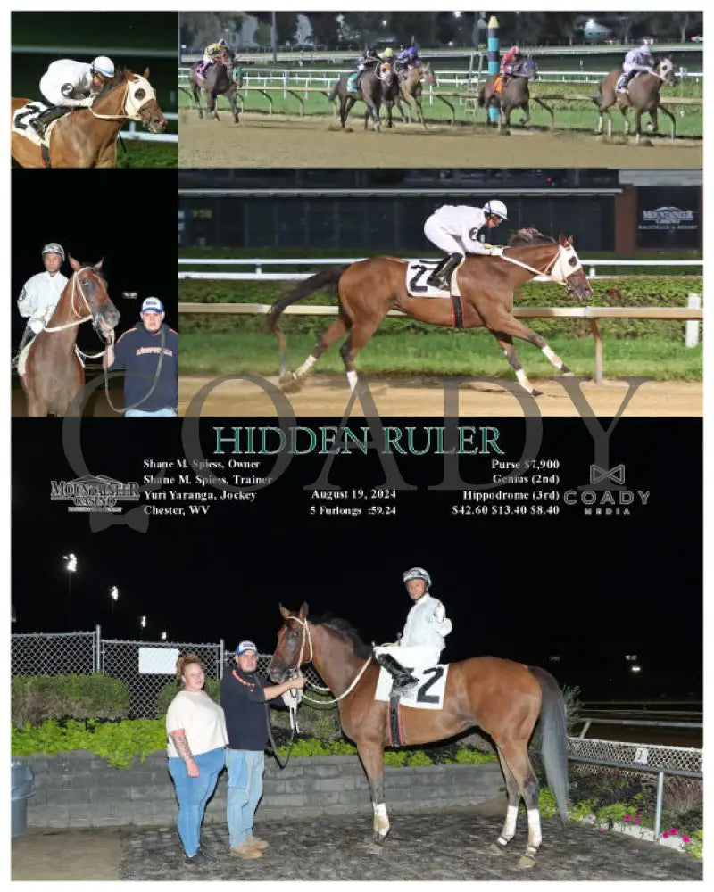 Hidden Ruler - 08-19-24 R08 Mnr Mountaineer Park