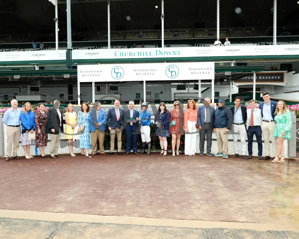 Highland Falls - The Blame G3 5Th Running 06-01-24 R10 Cd Presentation 01 Churchill Downs