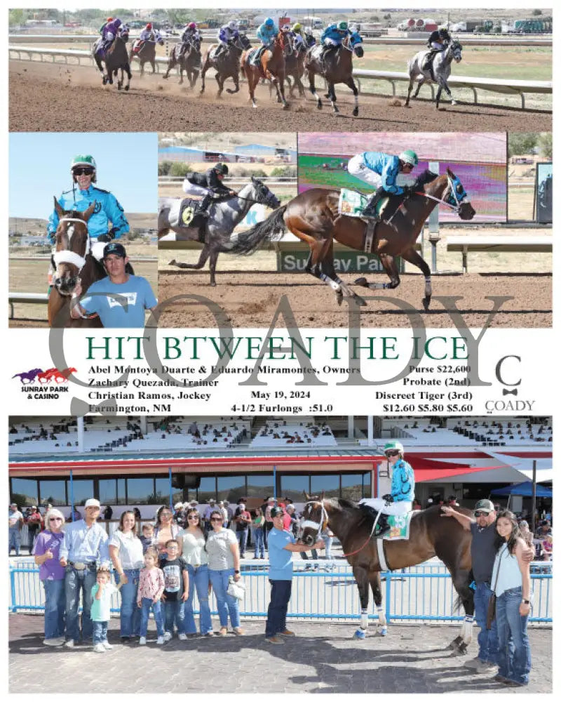 Hit Btween The Ice - 05-19-24 R09 Srp Sunray Park