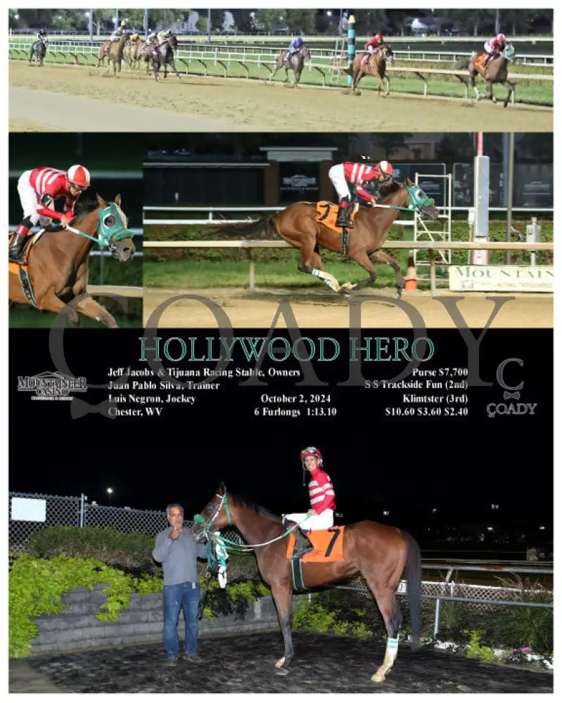 Hollywood Hero - 10-02-24 R02 Mnr Mountaineer Park