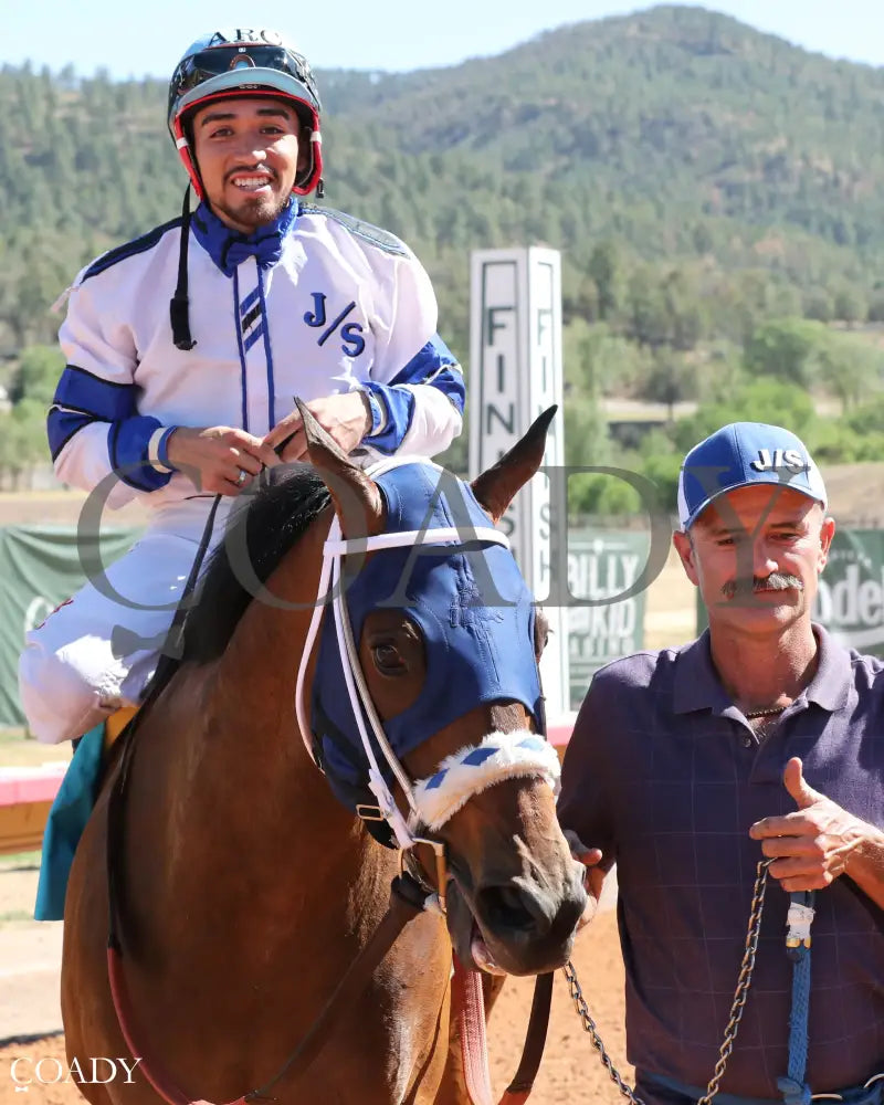 HOLY PETE - Ruidoso Quarter Horse Invitational Stakes - 06-07-25 - R08 - Ruidoso Downs - Come Back 01 - Mark Flanders