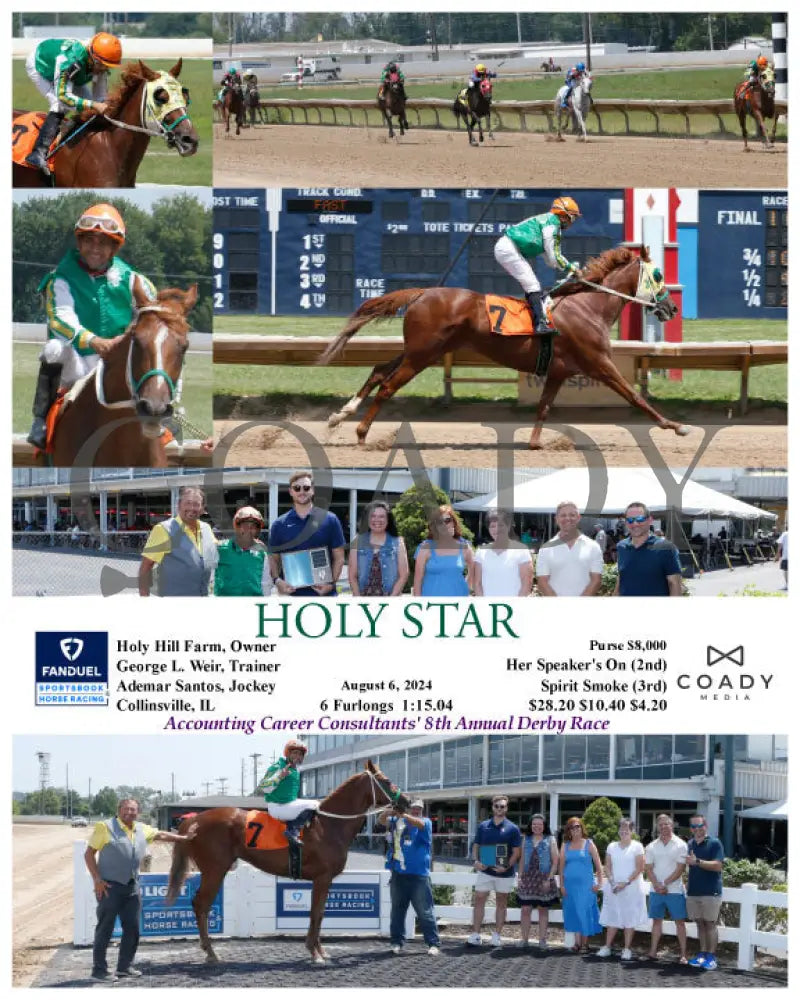 Holy Star - 08-06-24 R02 Fan Fanduel Sportsbook Horse Racing