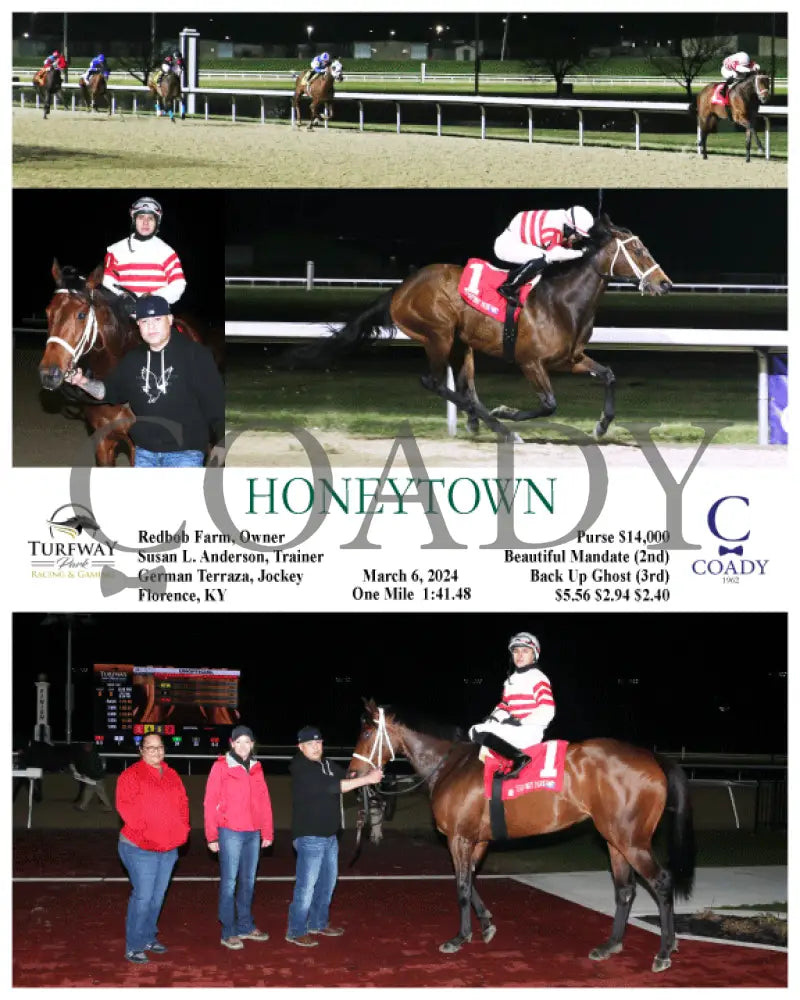 Honeytown - 03 - 06 - 24 R06 Tp Turfway Park