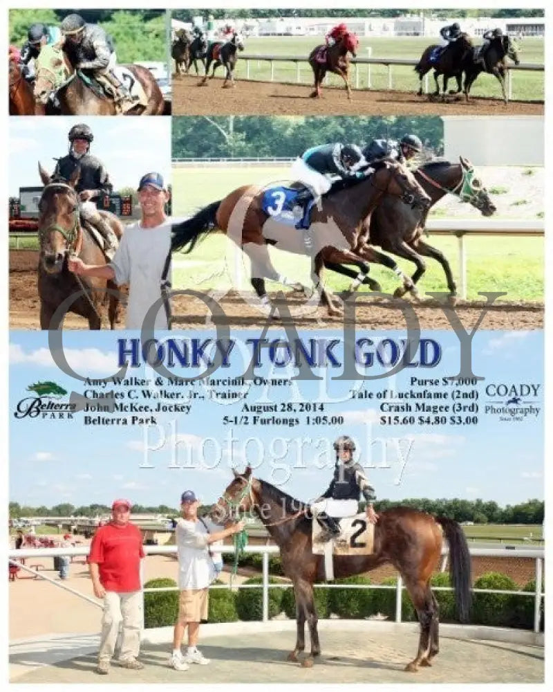 Honky Tonk Gold - 082814 Race 07 Btp Belterra Park