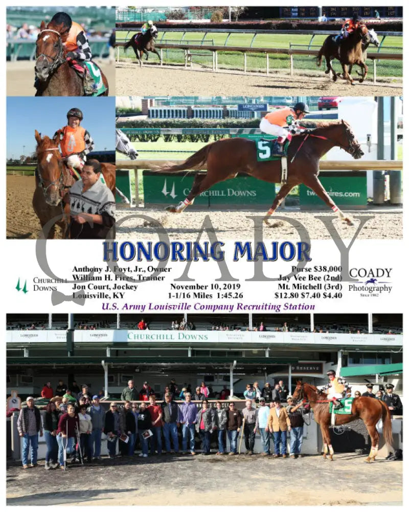 Honoring Major - 11-10-19 R04 Cd Churchill Downs
