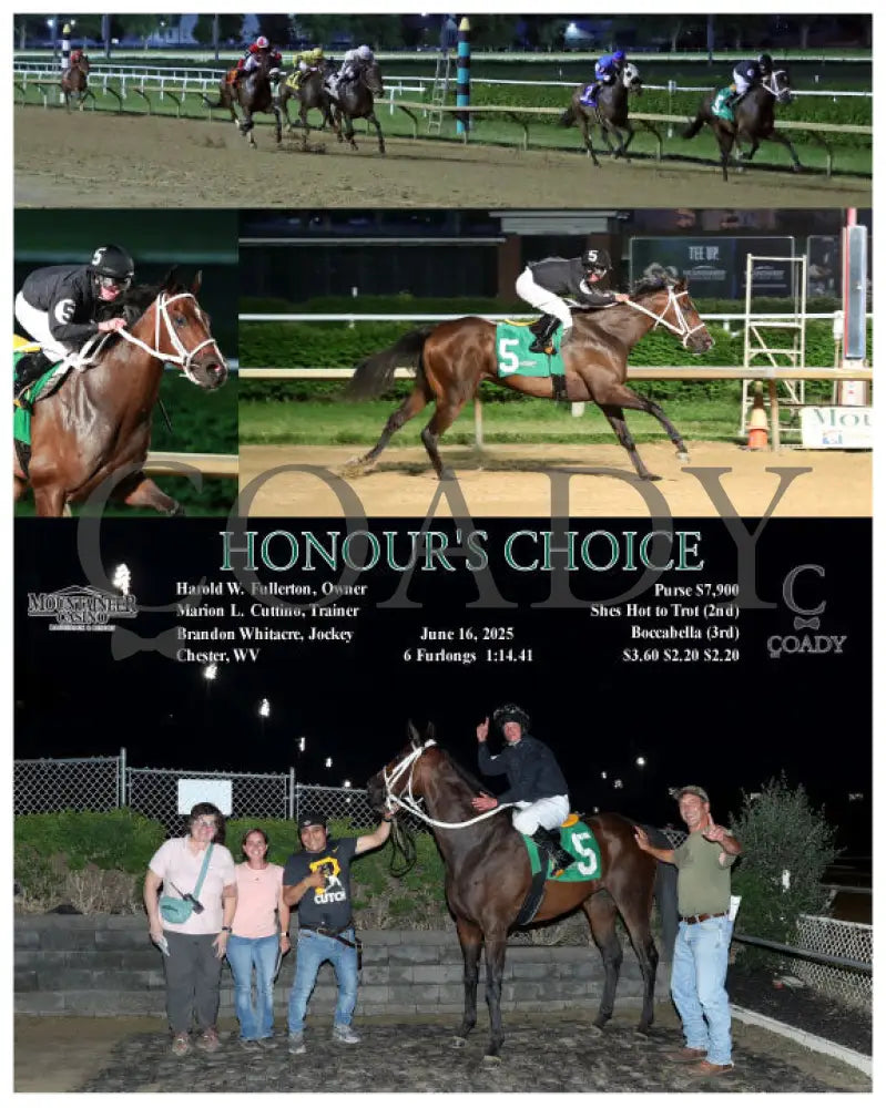 HONOUR’S CHOICE - 06-16-25 - R06 - MNR Mountaineer Park