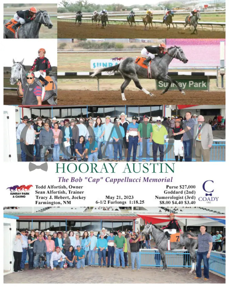 Hooray Austin - The Bob ’Cap’ Cappellucci Memorial 05-21-23 R07 Srp Sunray Park