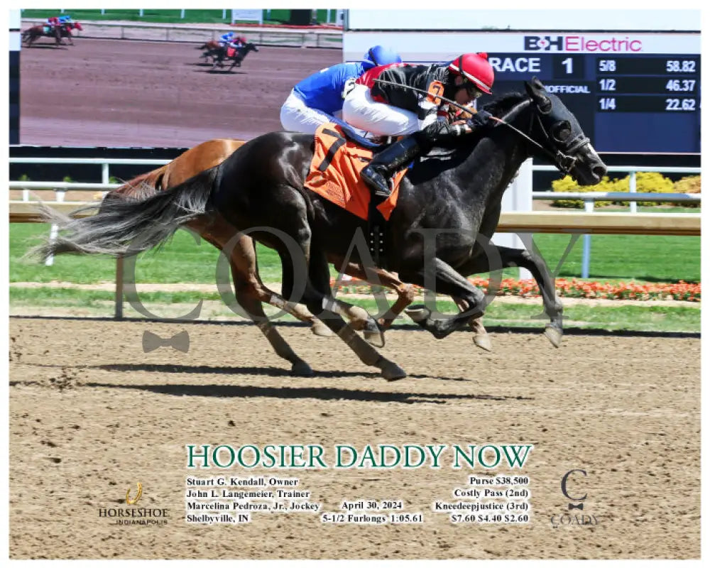 Hoosier Daddy Now - 04-30-24 R01 Ind Action Indiana Grand