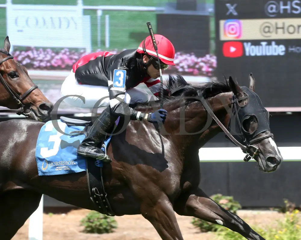 Hoosier Daddy Now - The Snack 16Th Running 07-06-24 R07 Ind Tight Finish 02 Indiana Grand