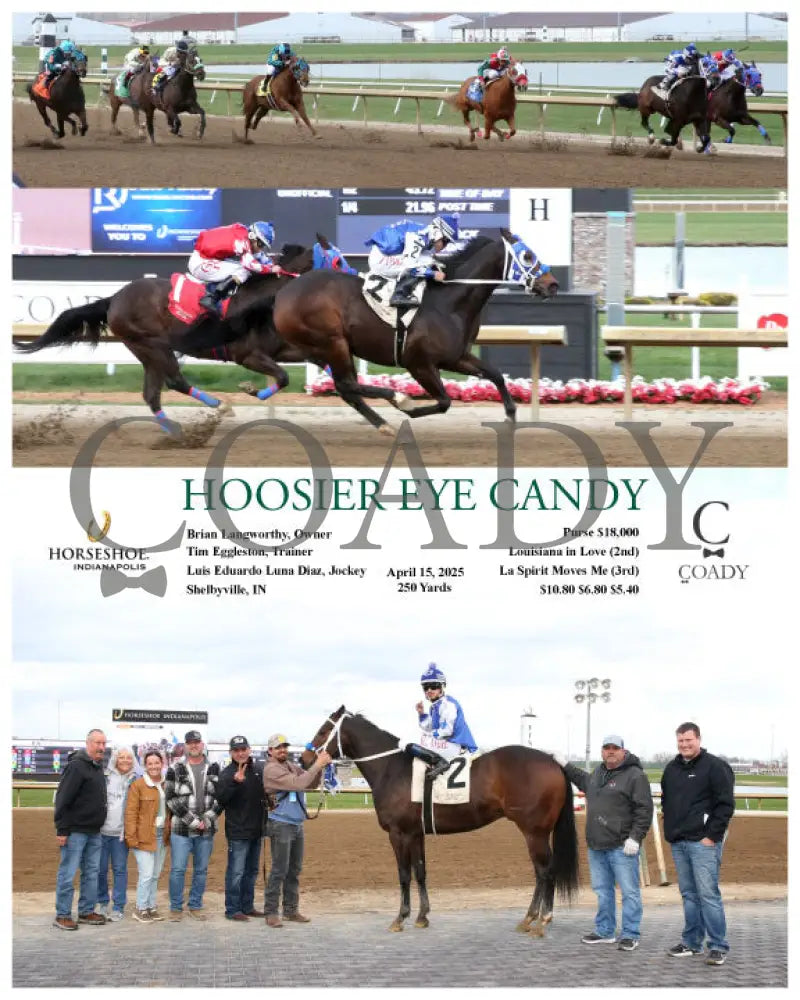 HOOSIER EYE CANDY - 04-15-25 - R09 - IND Indiana Grand