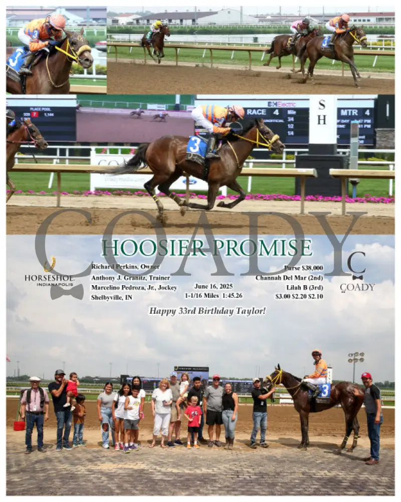 HOOSIER PROMISE - 06-16-25 - R04 - IND Indiana Grand