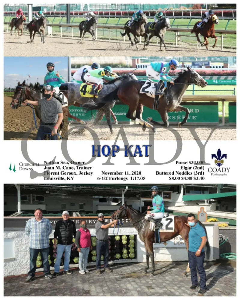 Hop Kat - 11-11-20 R03 Cd Churchill Downs