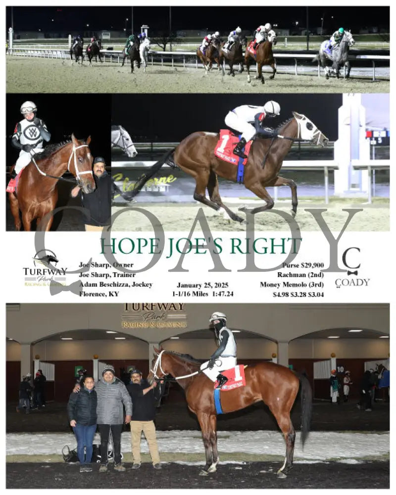 Hope Joe’s Right - 01-25-25 R10 Tp Turfway Park