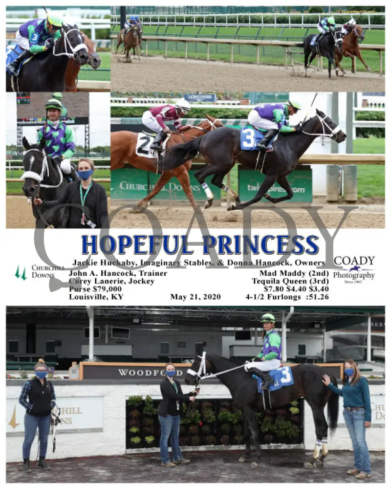 Hopeful Princess - 05-21-20 R01 Cd Churchill Downs