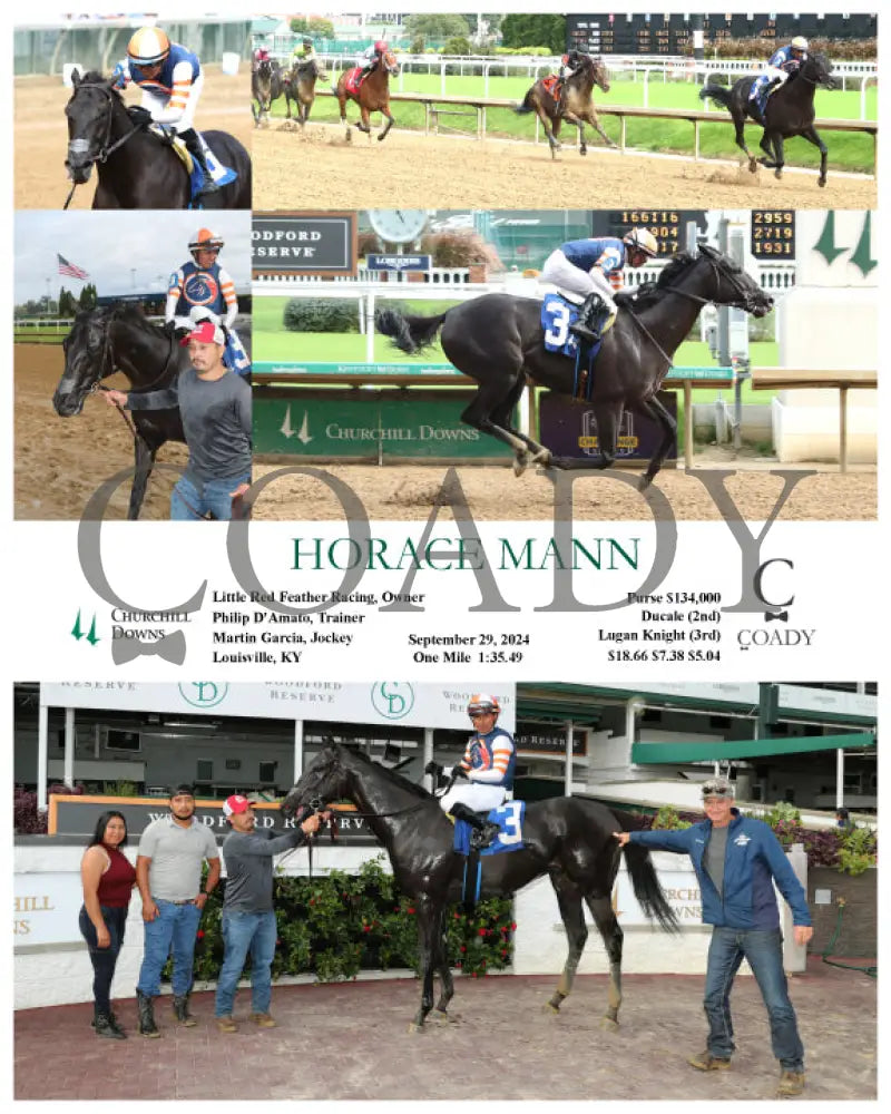 Horace Mann - 09-29-24 R09 Cd Churchill Downs